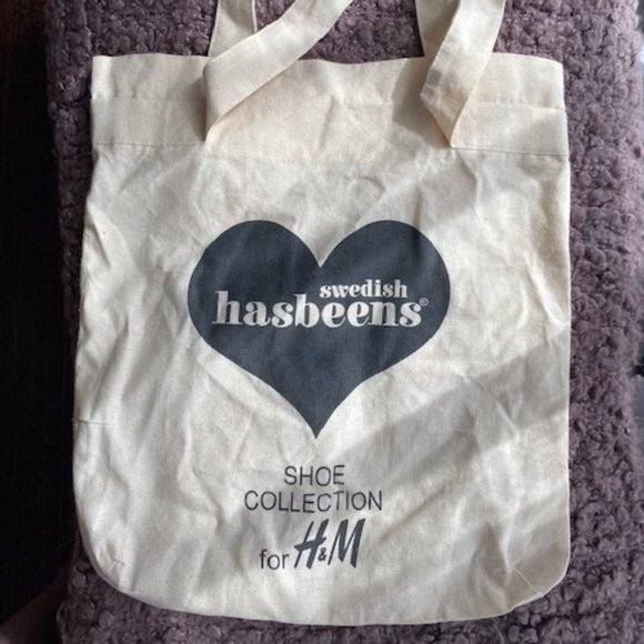 SWEDISH HASBEENS H&M WHITE LEATHER WOOD PLATFORMS - Picture 10 of 12